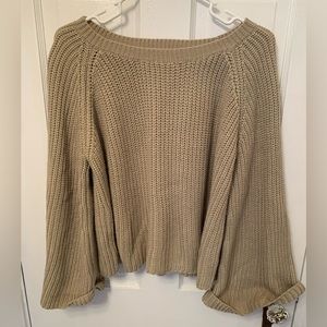 Ellison Womens Cropped Sweater